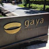 Gaya Ceramics. Started by an Italian husband and wife team 13 years ago. The majority of R4D's plates come from them.